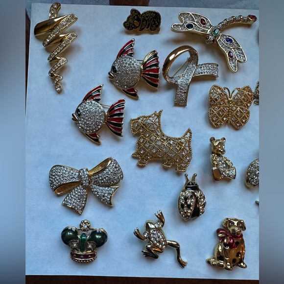 LOT of Beautiful Brooches - Picture 4 of 6